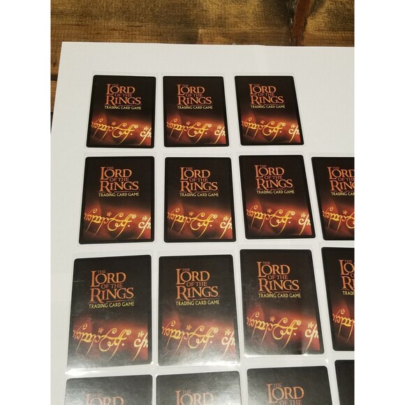 Lord Of The Rings TCG Shadows Lot Of 27 Rares Legolas Sting Attea Glamdring LOTR - Picture 11 of 13